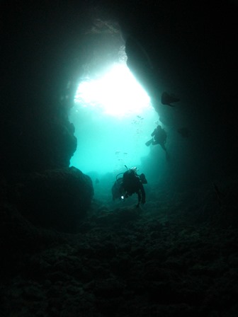 青の洞窟　ダイビング